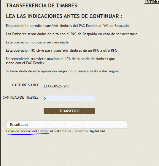 Error transferir timbres PAC de respaldo.PNG